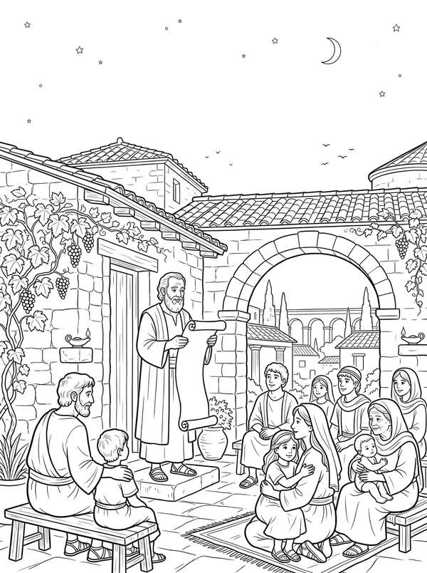 Nothing Can Separate Us coloring page