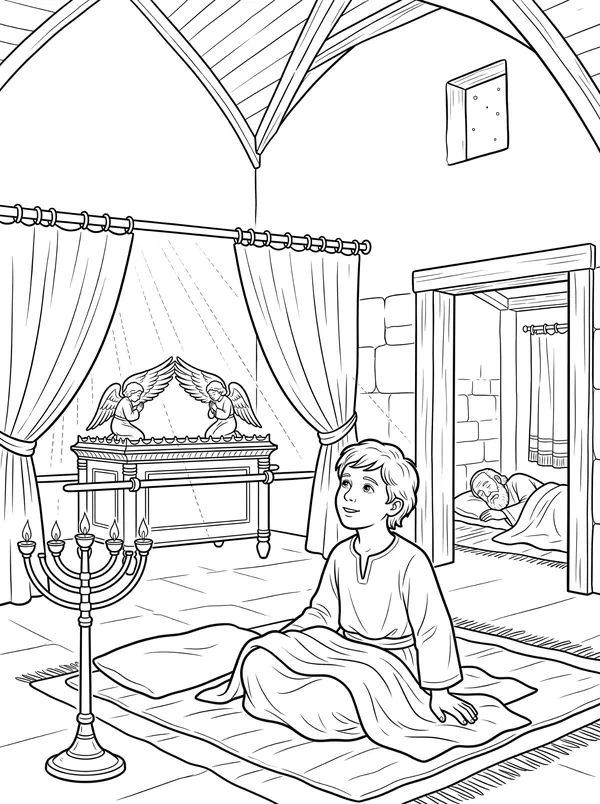 Speak, LORD coloring page