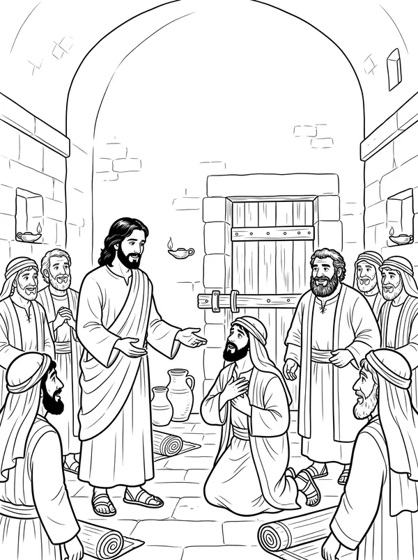 Thomas Believes coloring page