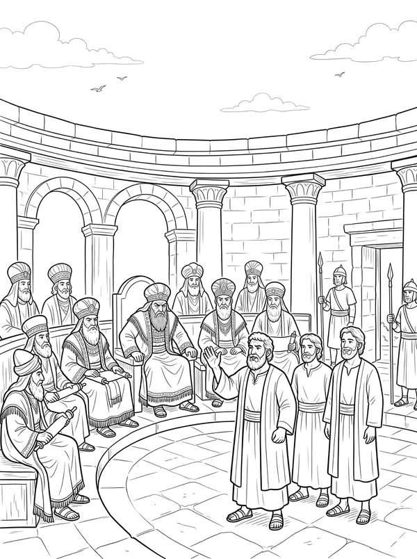 We Cannot But Speak coloring page