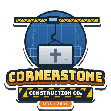 Cornerstone Construction Co. VBS logo